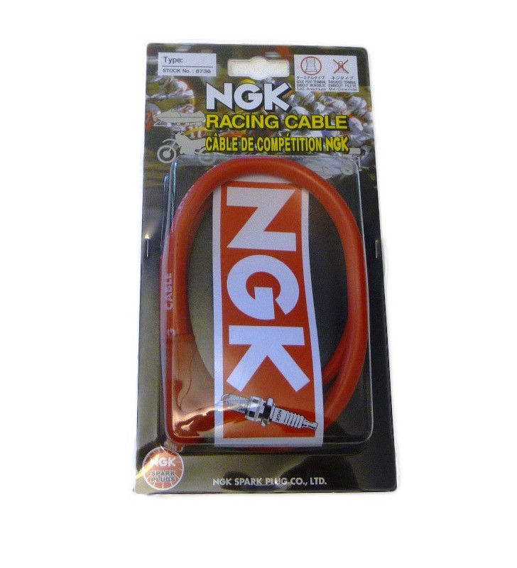 CAVO CANDELA ROSSO NGK CAVO SILICONE