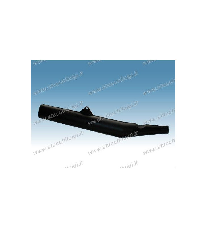 SILENZIATORE DESTRO CROMATO NERO