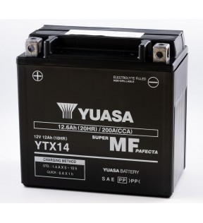 YUASA YTX14-BS 12 V/12Ah AGM ACCUMULATOR