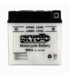 KYOTO B49-6 LEAD-ACID BATTERY 6V/9Ah 125 STORNELLO